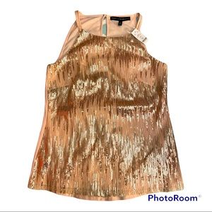 White House Black Market NWT sequin top